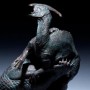 Deinosuchus Vs. Parasaurolophus Faux-Bronze (studio)