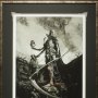 Court Of Dead: Demithyle Exalted Reaper General Art Print Framed (Santiago Caruso)