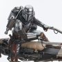 Din Djarin & Grogu On Speeder Bike Premier Collection