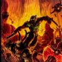 Doom Slayer Classic Glow In Dark Edition Gold Label