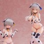 Double Yanagi Uzaki Cow Pattern Bikini DreamTech