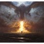 Original Artist Series: Dragon's Breath Art Print (Greg Rutkowski)