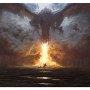 Dragon's Breath Art Print (Greg Rutkowski)