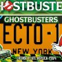 ECTO-1 License Plate