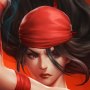 Elektra Vs. The Hand Art Print (Kendrick Lim)