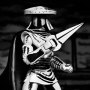 Elite Foot Ninja Guard Black & White