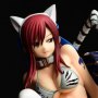 Erza Scarlet CAT Gravure Style White Tiger