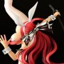 Erza Scarlet High Kick White Bunny