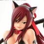 Erza Scarlet Black Cat Gravure Style