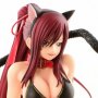 Erza Scarlet Black Cat Gravure Style