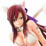 Erza Scarlet White Cat Gravure Style