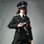 Female SS Officer's Service Black Uniform Set
