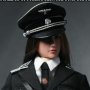 Female SS Officer's Service Black Uniform Set