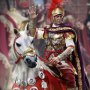 Gaius Julius Caesar Suit With Warhorse