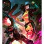 Gambit & Rogue Art Print (Richard Luong)