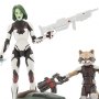 Guardians Of Galaxy: Gamora With Rocket Raccoon