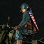 Captain America on Motorcycle (studio)