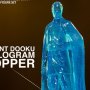 Geonosis Commander Battle Droid And Count Dooku Hologram