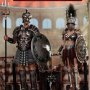 Gladiator (Empire Legion) & Female Warrior Black 2-SET