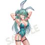 Green Twin Tail Bunny-chan Fishnet Tights (Sakiyamama)