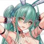 Green Twin Tail Bunny-chan (Sakiyamama)