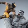 Grey Hulk Vs. Wolverine