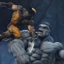 Grey Hulk Vs. Wolverine