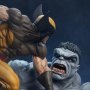 Grey Hulk Vs. Wolverine