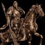 Three Kingdoms Heroes: Guan Yu Blade-Wielding Bronzed