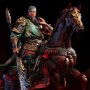 Three Kingdoms Heroes: Guan Yu Blade-Wielding Colored