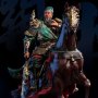 Guan Yu Blade-Wielding Colored