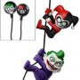 DC Comics: Harley And Joker Scalers With Earbuds 2-PACK