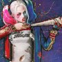 Harley Quinn Batter Up! Art Print (Olivia de Berardinis)