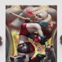 Harley Quinn Hell On Wheels Art Print (Kendrick Lim)