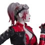 Harley Quinn Red White Black