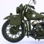WW2 US Forces: Harley-Davidson Motorcycle Olive Drab