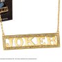 Harley Quinn's Joker Necklace (Gold-Plated)