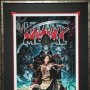 Court Of Dead: Heavy Metal A Mortal Rising Art Print Framed (Fabian Schlaga and Tom Jilesen)