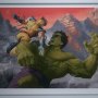 Hulk And Wolverine First Appearance Variant Art Print (Paolo Rivera)