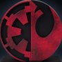 Imperial-Rebel Logo Bookends