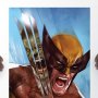 Incredible Hulk Vs. Wolverine Art Print (Ben Oliver)
