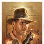 Indiana Jones Pursuit Of The Ark Art Print (Jerry Vanderstelt)