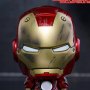 Iron Man MARK 3 Battle Damaged And Iron Monger Cosbaby SET