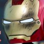Iron Man MARK 4 Battle Damaged, War Machine And Whiplash MARK 2 Cosbaby SET
