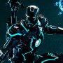 Iron Man Neon Tech With Suit-Up Gantry (Hot Toys)