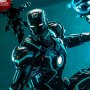 Iron Man Neon Tech With Suit-Up Gantry (Hot Toys)