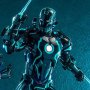 Iron Man Neon Tech With Suit-Up Gantry (Hot Toys)