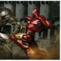 Iron Man Vs. Iron Monger Art Print (Adi Granov)