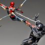 Iron Spider Vs. Outrider Battle Diorama