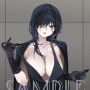 Ishimi Yokoyama Black One-Piece Dress (Bara)